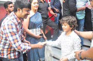 Supreme Movie Team at Sandhya Theater